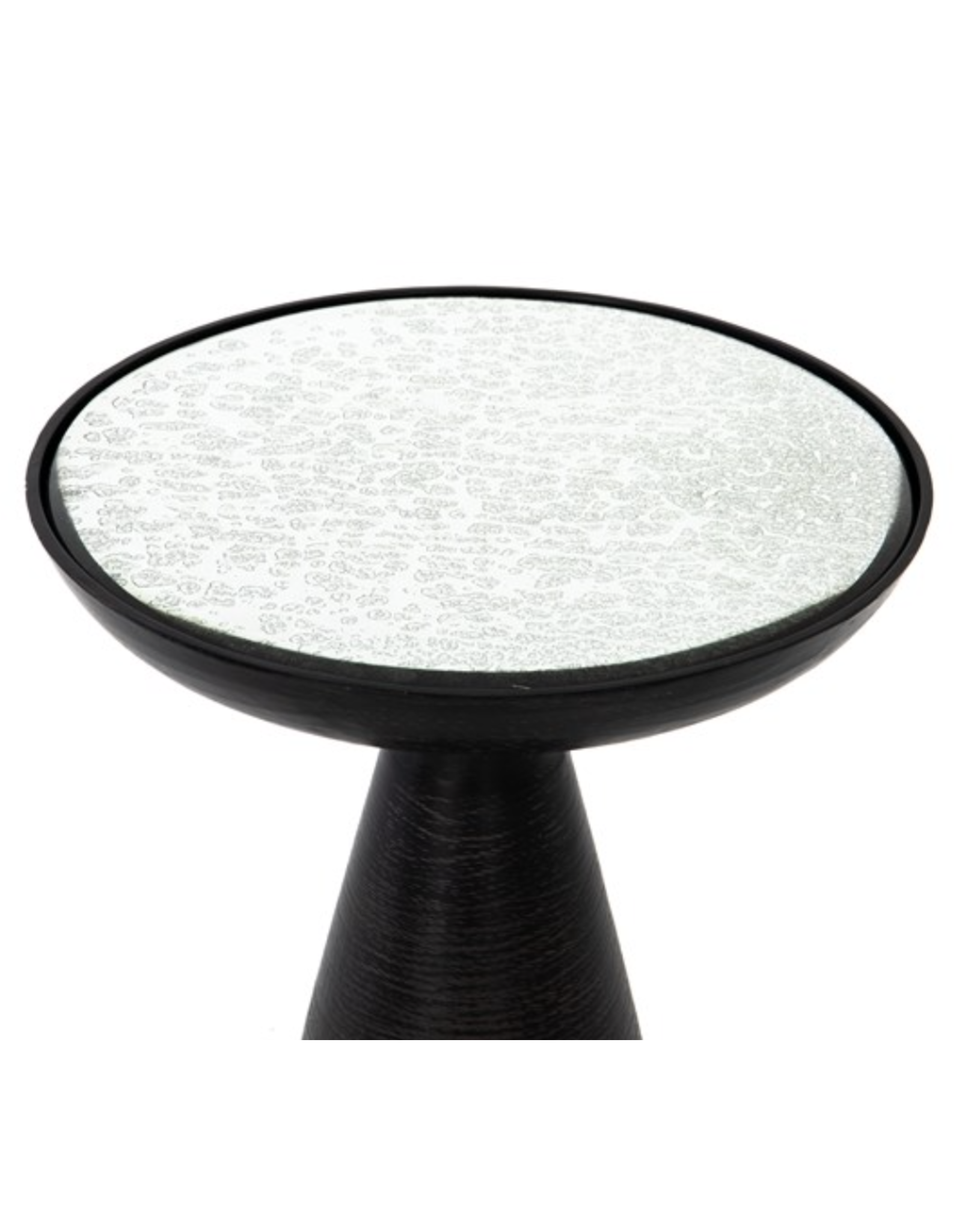 Marlow Mod Pedestal Table - Brushed Bronze