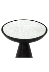 Marlow Mod Pedestal Table - Brushed Bronze