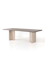 Cross Dining Table in Ashen Walnut