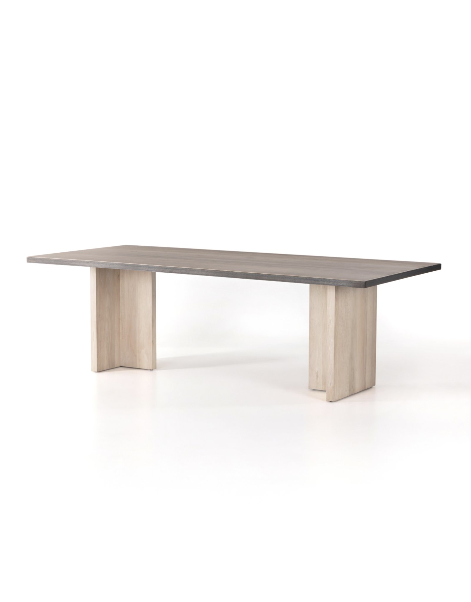 Cross Dining Table in Ashen Walnut