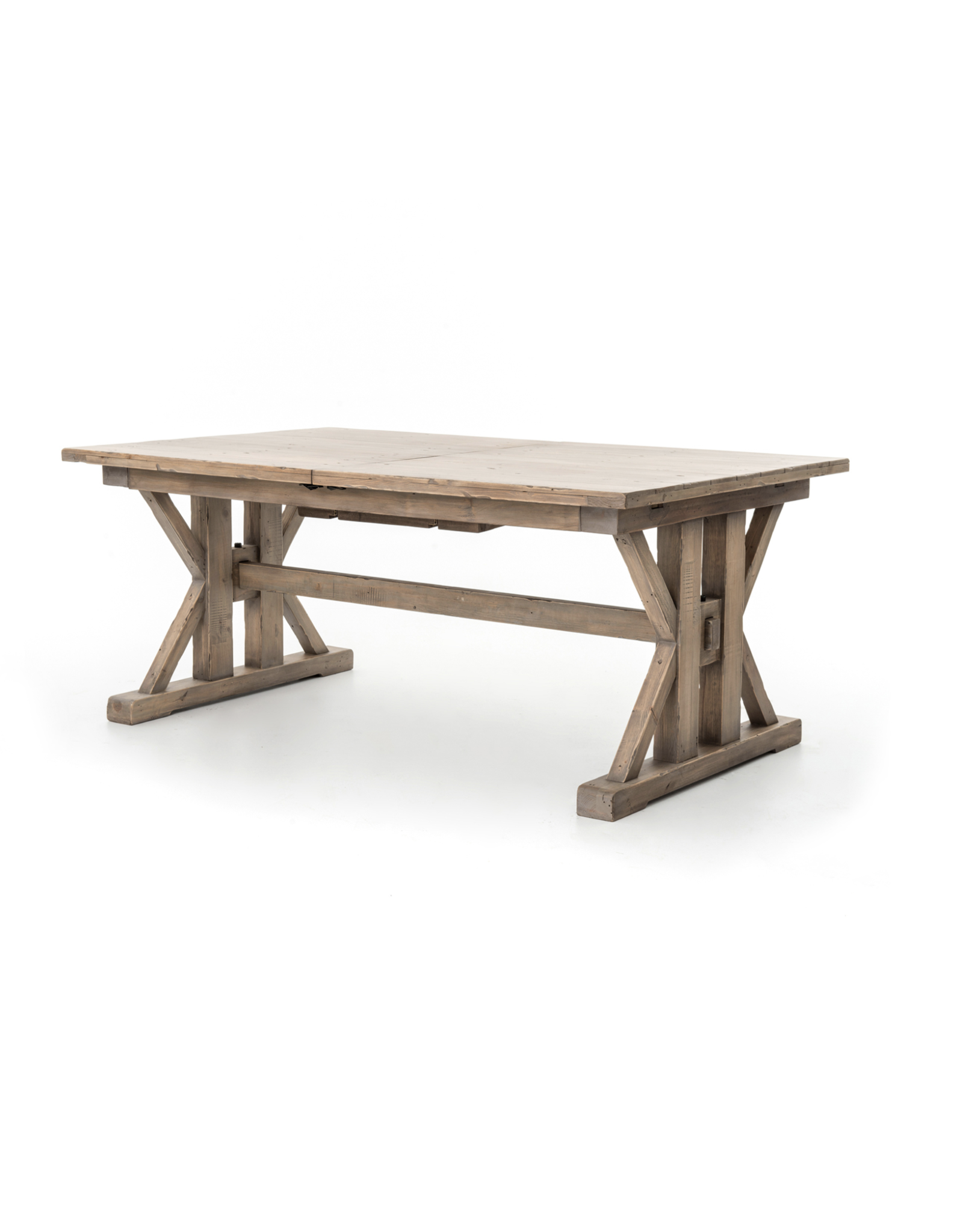 Tuscanspring Ext Dining Table 72"/96" in Sundried Wheat