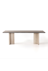 Cross Dining Table in Ashen Walnut