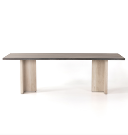 Cross Dining Table in Ashen Walnut