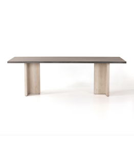 Cross Dining Table in Ashen Walnut