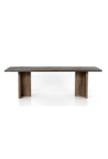 Cross Dining Table in Spalted Alder