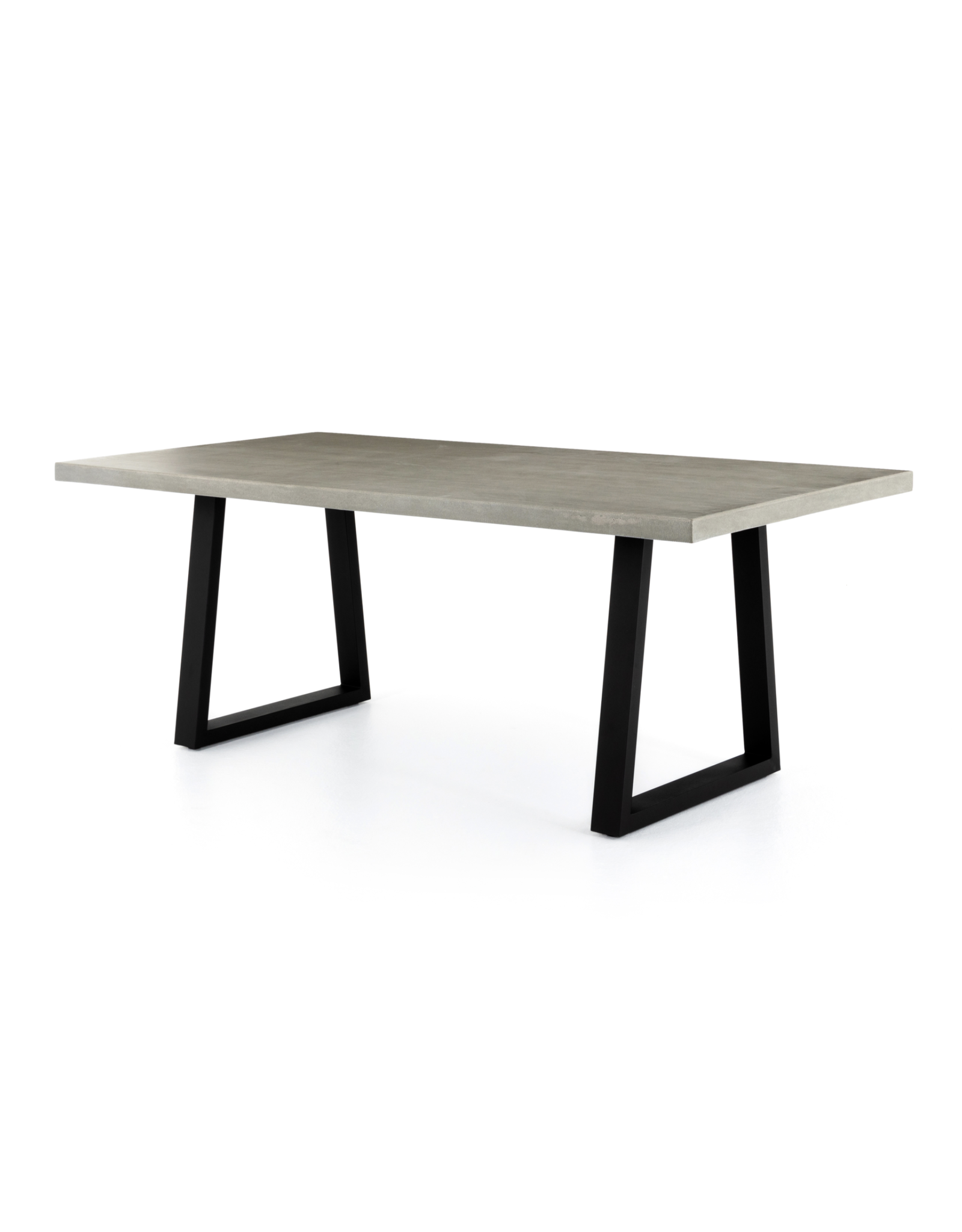 Cyrus Outdoor Dining Table-79"-Grey