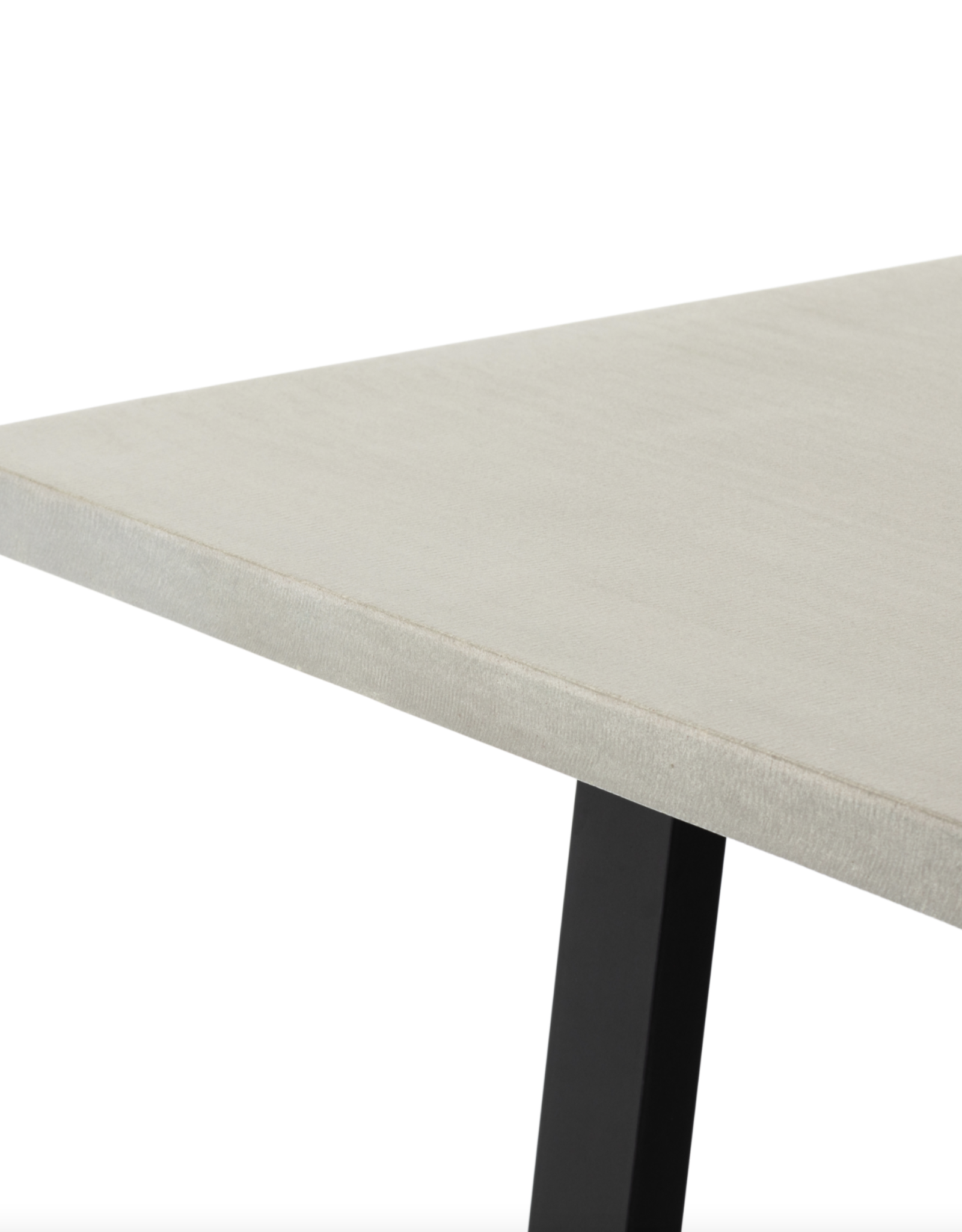 Cyrus Outdoor Dining Table-79"-Grey