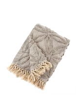 Tufted Lola Throw - Taupe
