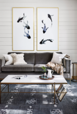 Emery Sofa in Sapphire Birch-84"