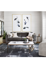 Emery Sofa in Sapphire Birch-84"
