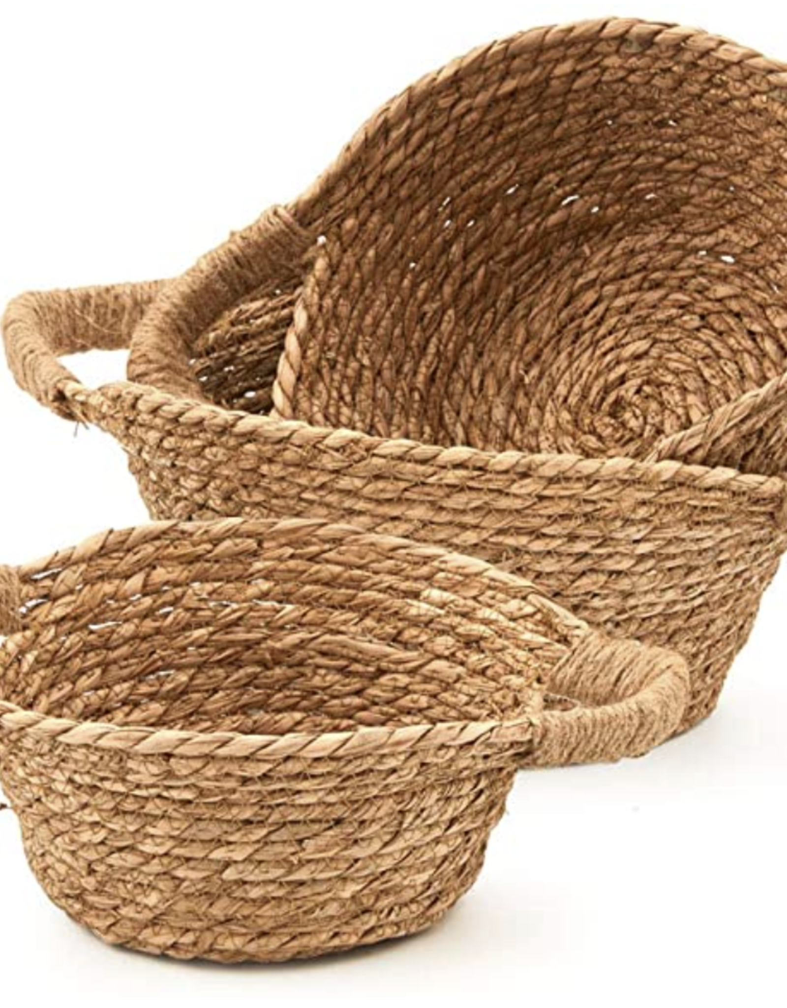 Round Basket with Handles- Medium