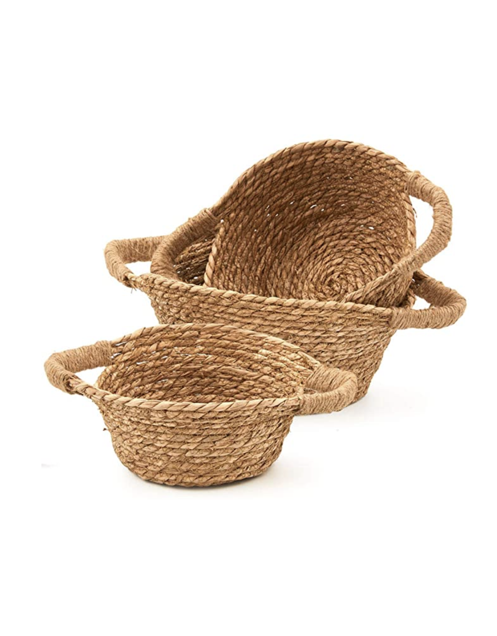 Round Basket with Handles- Medium