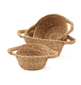 Round Basket with Handles- Medium
