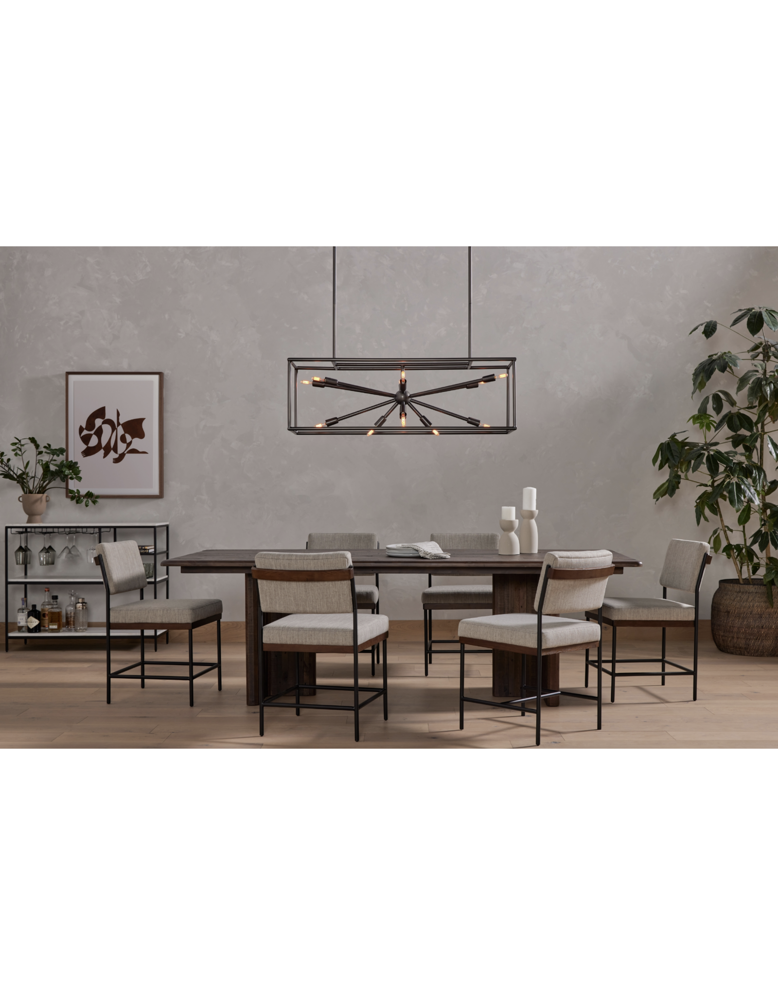Benton Dining Chair in Savile Flannel
