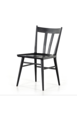 Gregory Dining Chair in Black Oak