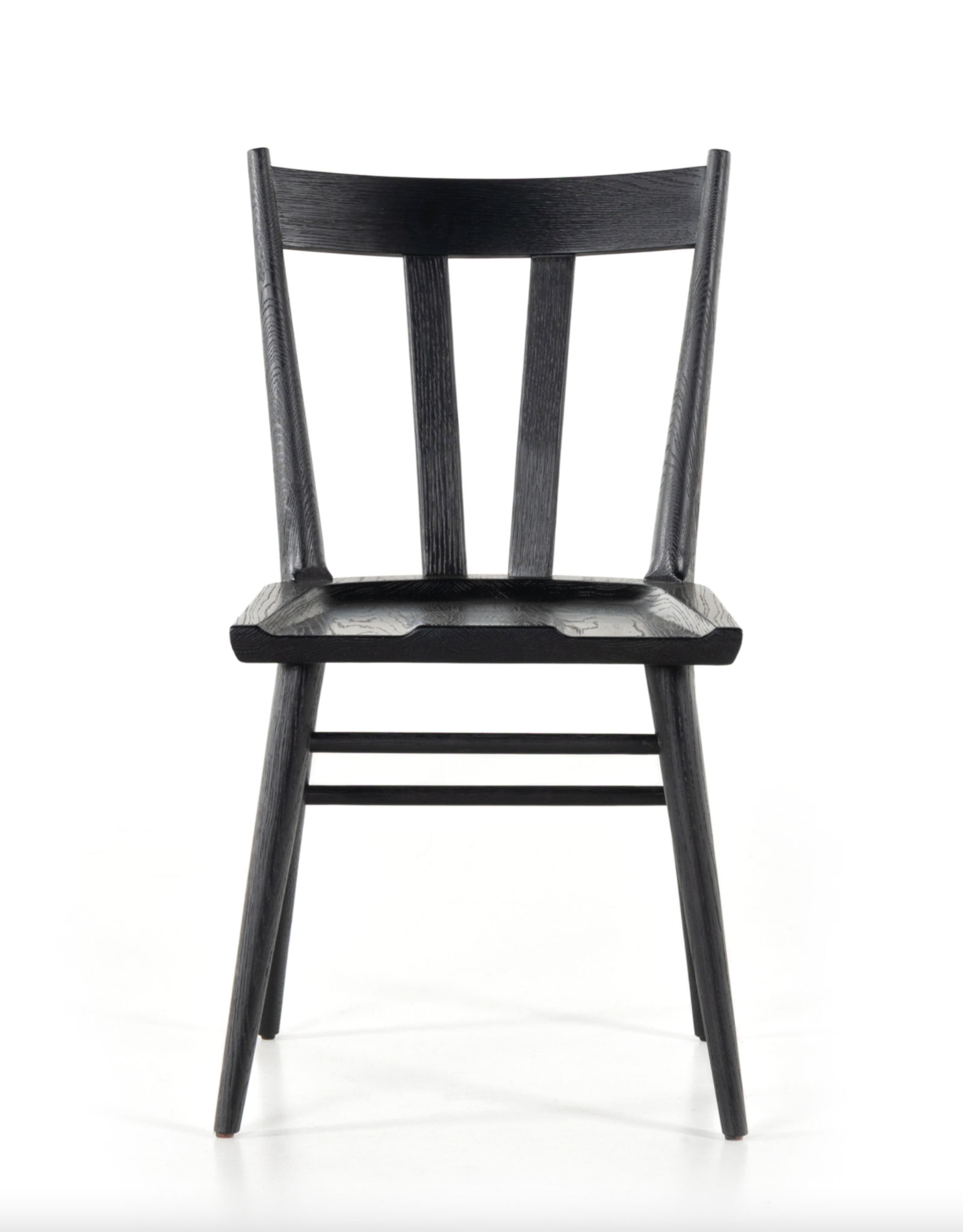 Gregory Dining Chair in Black Oak