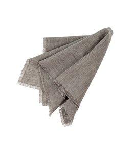 Indaba Linen Napkins S/4 - Warm Grey
