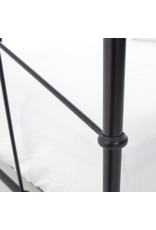 Casey Iron Queen Bed in Black