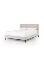Newhall Bed in Plushtone Linen - Queen