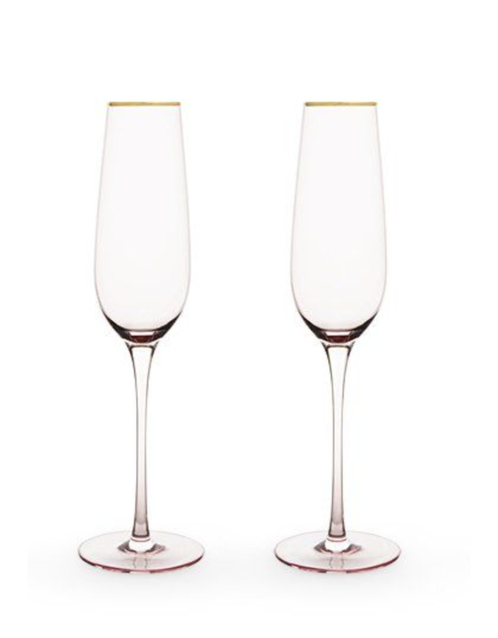 Rose Crystal Champagne Flute