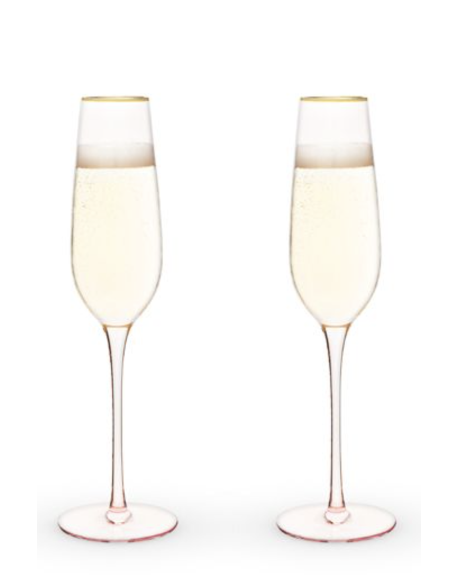 Rose Crystal Champagne Flute