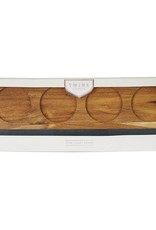 Acacia Wood Wine Flight Board