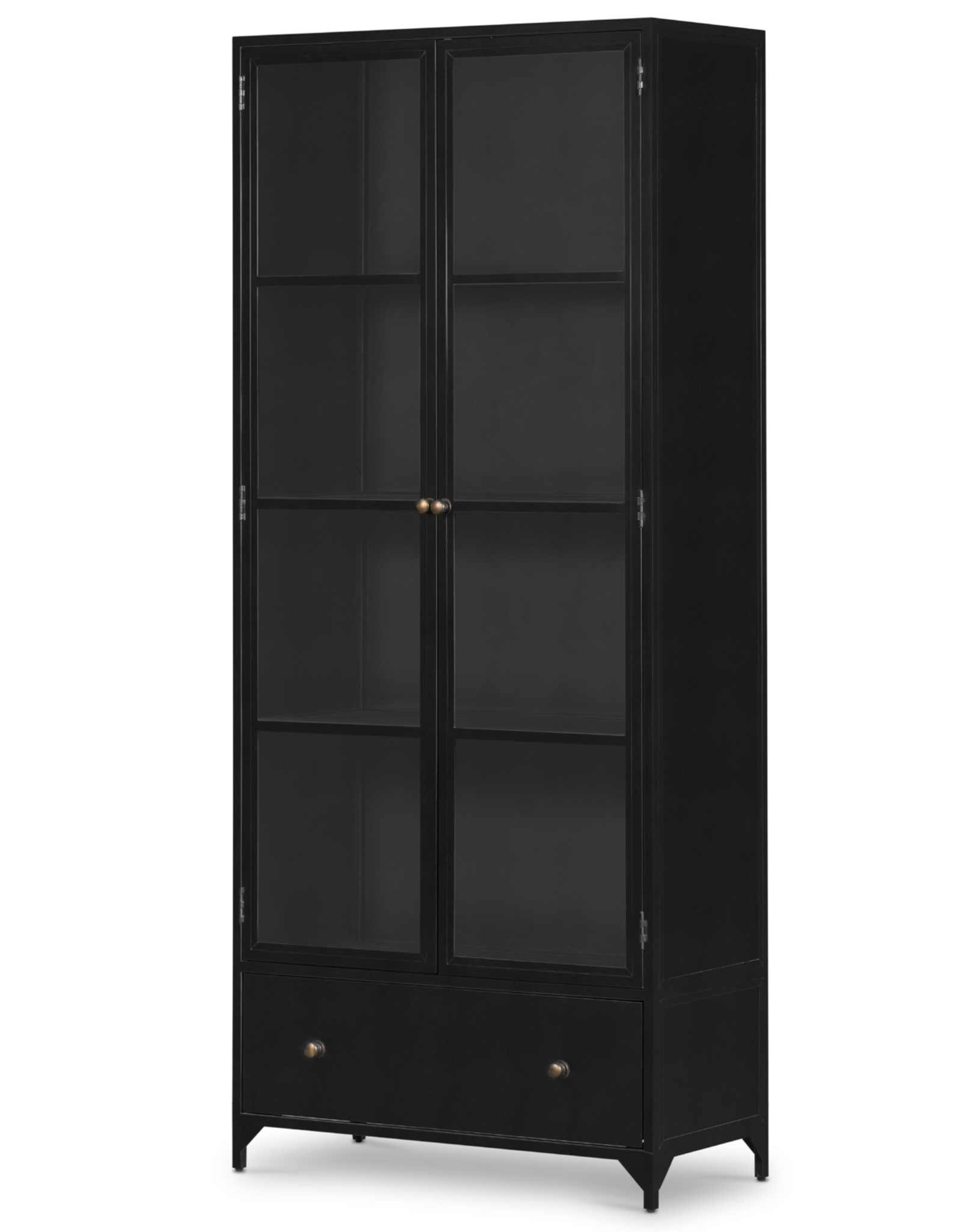 Shadow Box Cabinet in Black