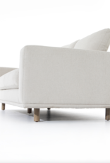 Dom Sofa in Bonnell Ivory - 85"