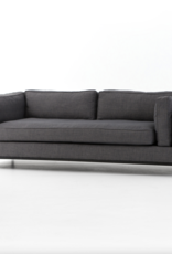 Grammercy Sofa in Bennett Charcoal-92"