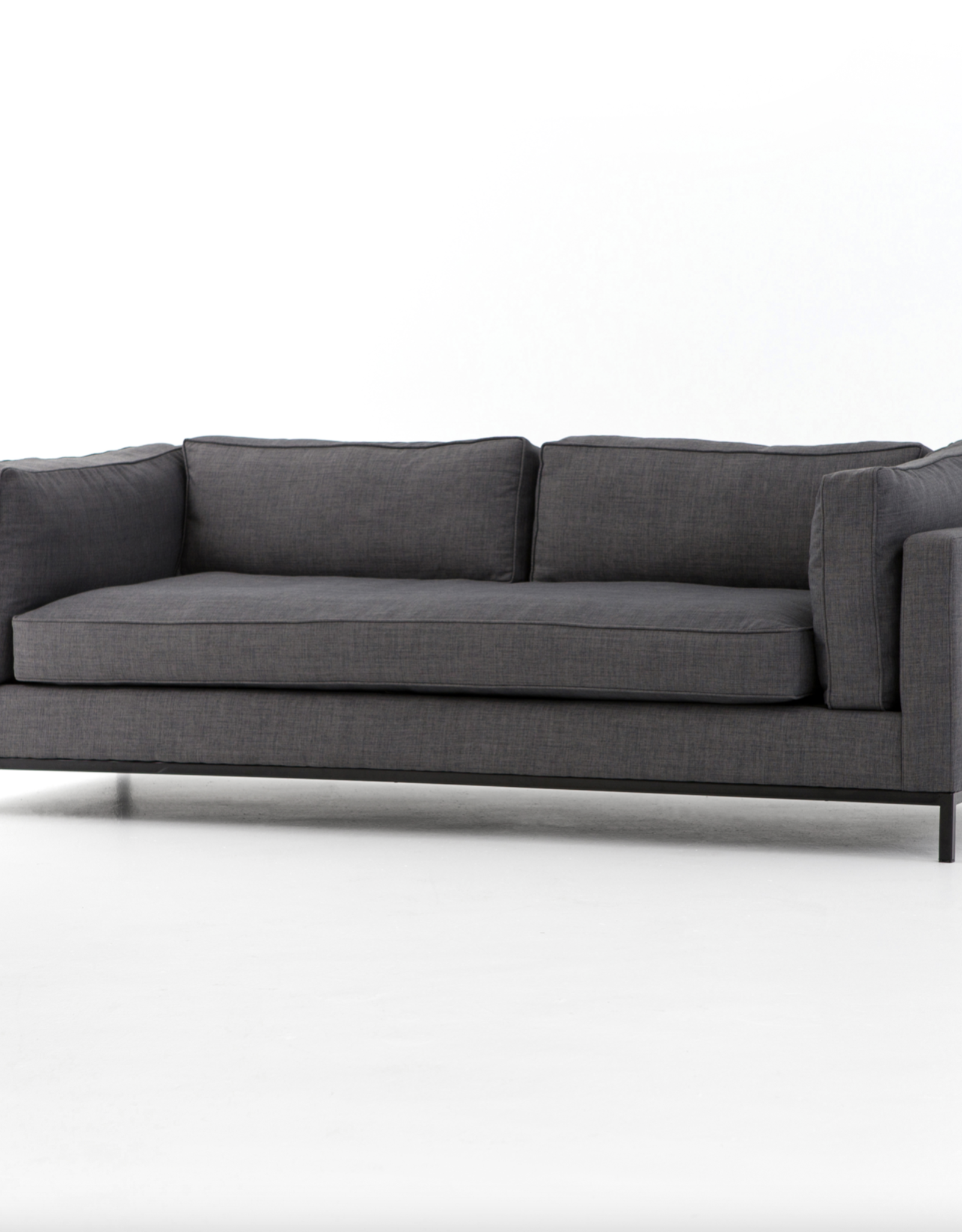 Grammercy Sofa in Bennett Charcoal-92"