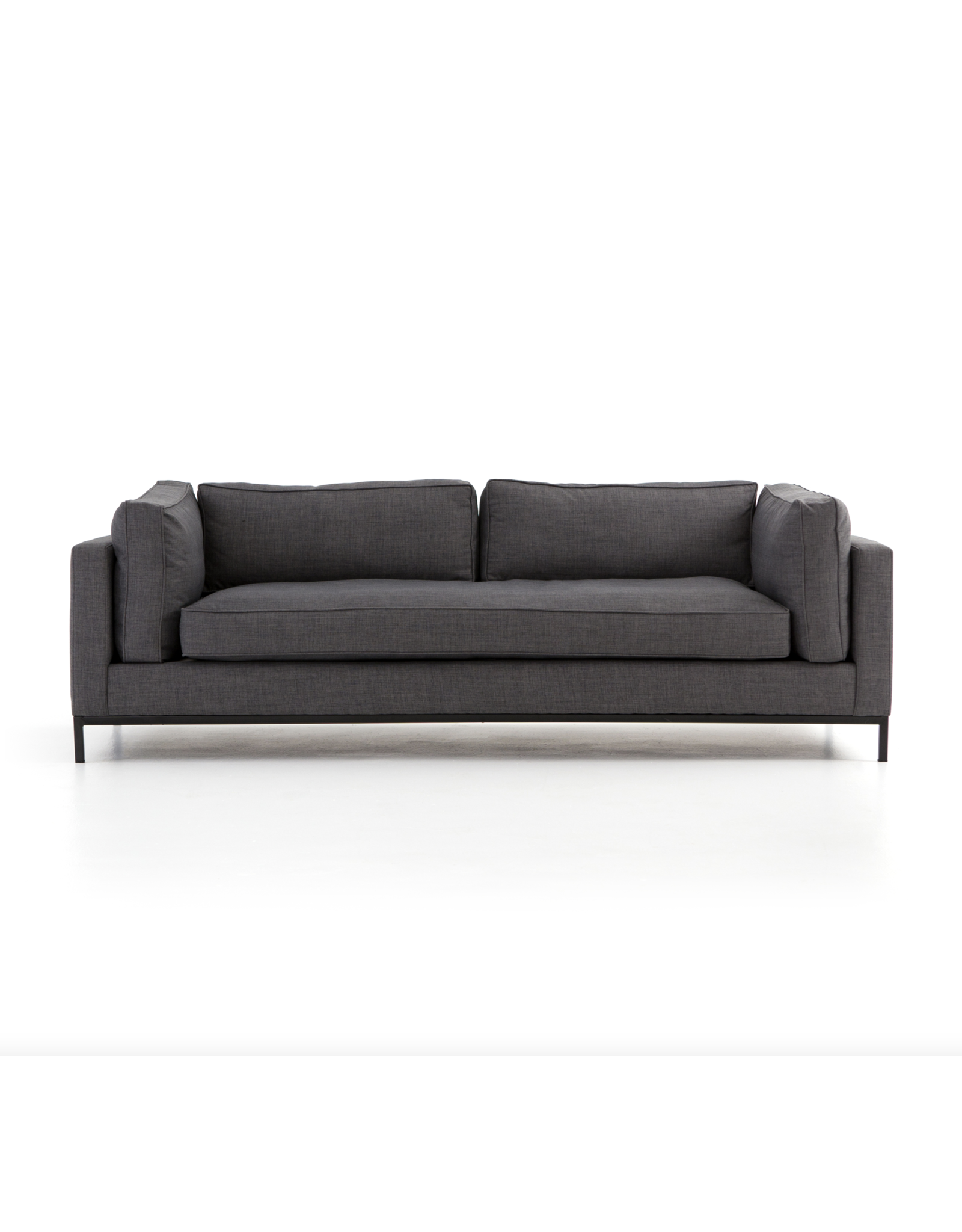Grammercy Sofa in Bennett Charcoal-92"