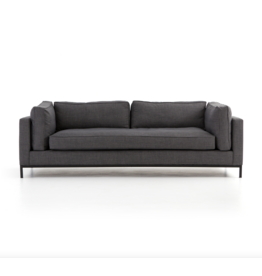 Grammercy Sofa in Bennett Charcoal-92"
