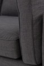 Grammercy Sofa in Bennett Charcoal-92"