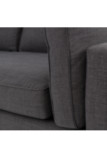 Grammercy Sofa in Bennett Charcoal-92"