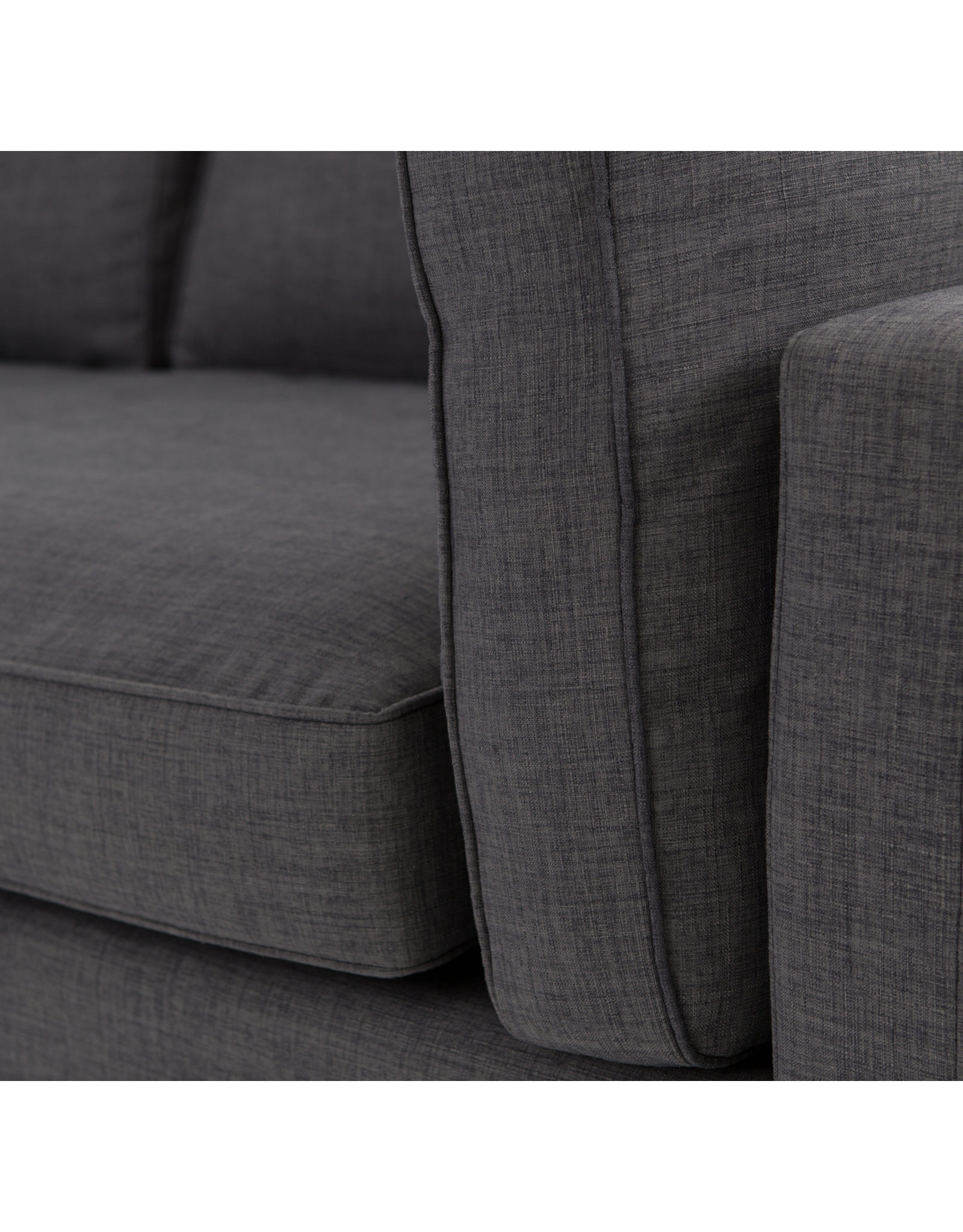 Grammercy Sofa in Bennett Charcoal-92"