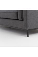 Grammercy Sofa in Bennett Charcoal-92"