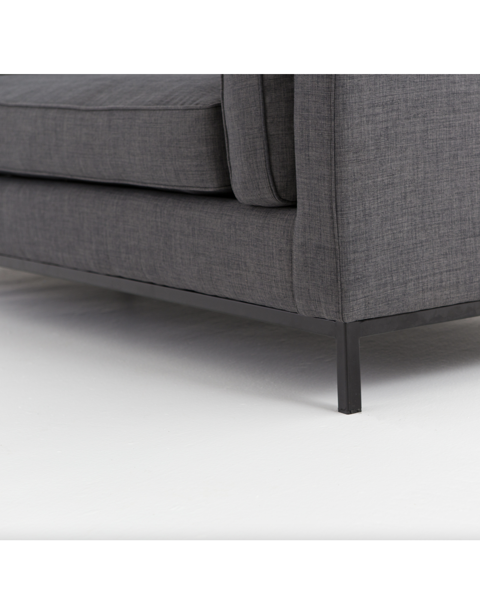 Grammercy Sofa in Bennett Charcoal-92"