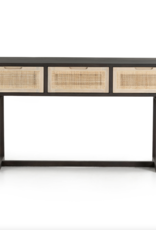 Clarita Console Table in Black Mango