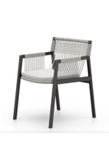 Shuman Outdoor Dining Chair in Stone Grey