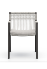 Shuman Outdoor Dining Chair in Stone Grey