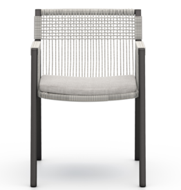 Shuman Outdoor Dining Chair in Stone Grey