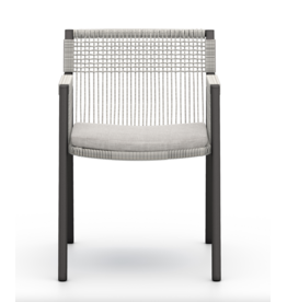 Shuman Outdoor Dining Chair in Stone Grey