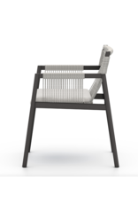 Shuman Outdoor Dining Chair in Stone Grey