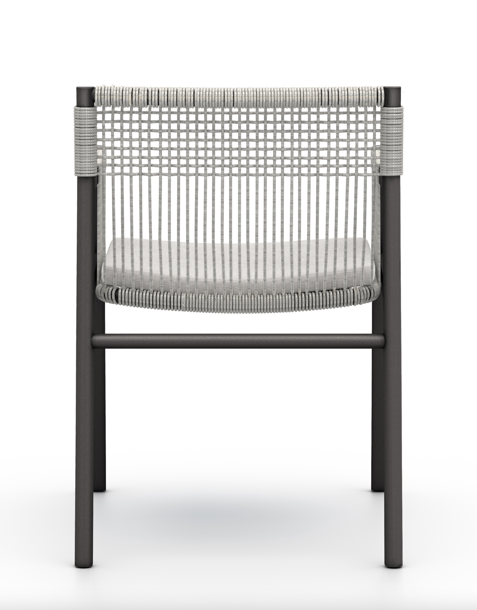Shuman Outdoor Dining Chair in Stone Grey