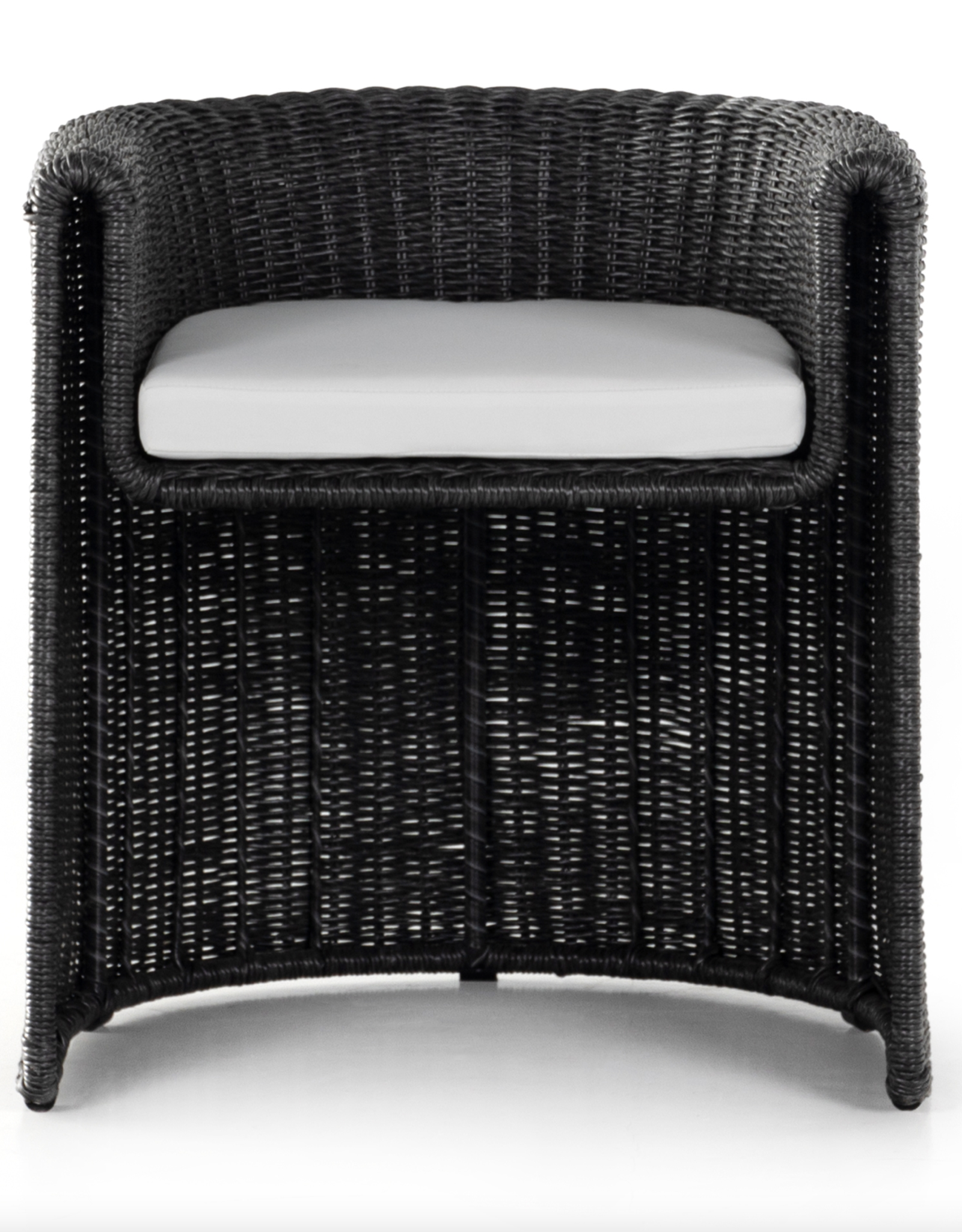 Tucson Outdoor Dining Armchair in Vintage Coal