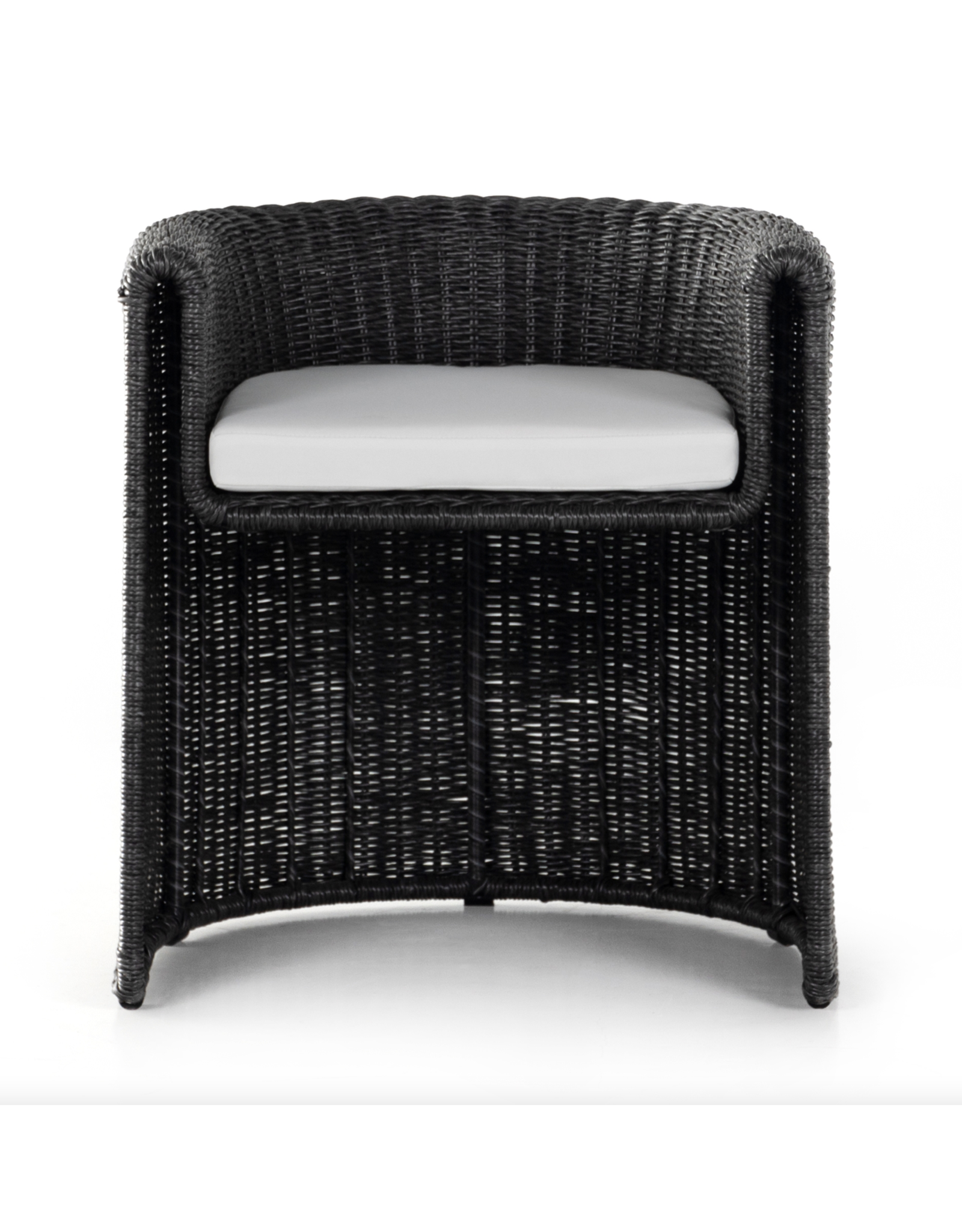 Tucson Outdoor Dining Armchair in Vintage Coal