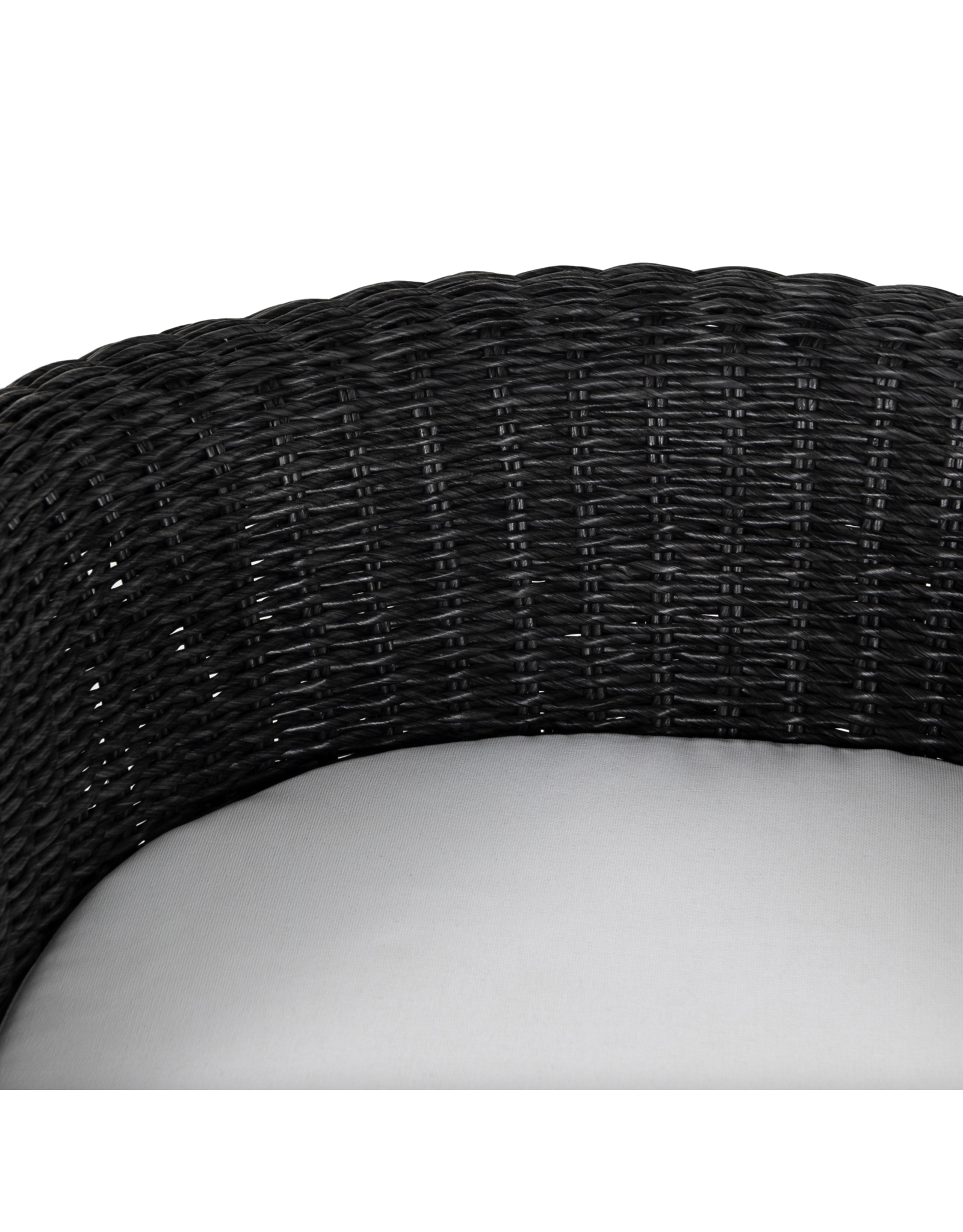 Tucson Outdoor Dining Armchair in Vintage Coal