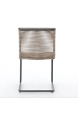 Grover Outdoor Dining Chair, Vintage White