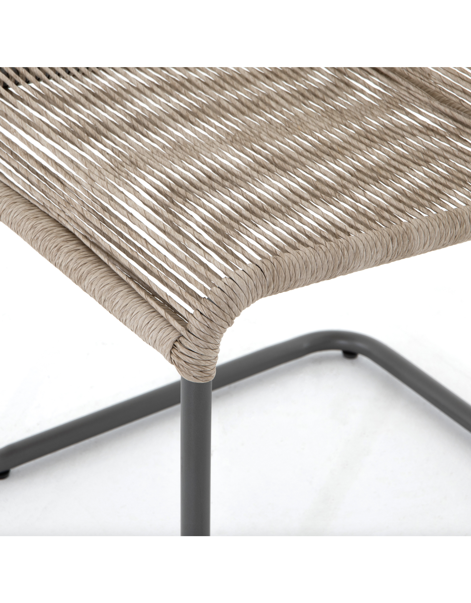 Grover Outdoor Dining Chair, Vintage White