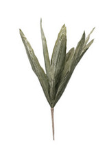 Faux Green Agave Leaf Branch